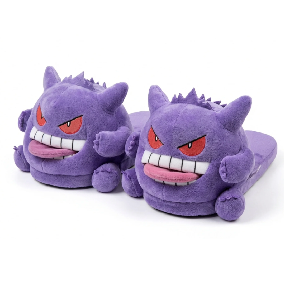 Tongue Ghost Slippers